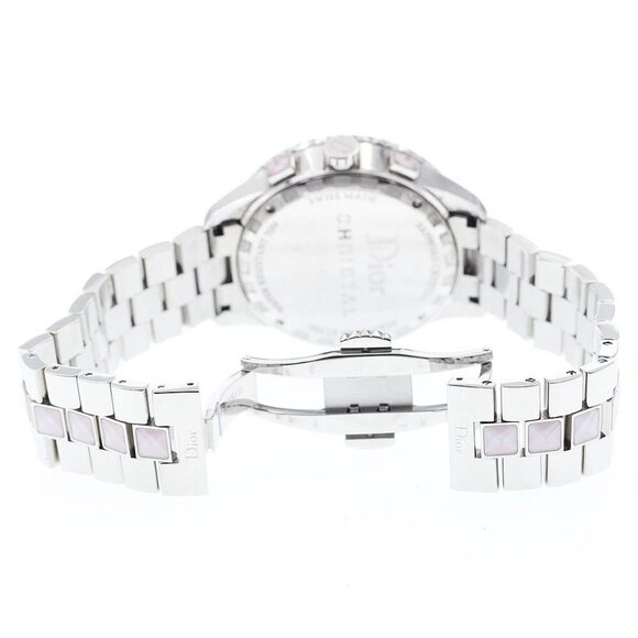 Dior crystal CD114315 Chronograph Silver Dial Quartz Boy's Watch - Picture 3 of 11